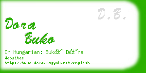 dora buko business card